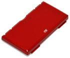 3DS用大容量内蔵バッテリー交換用カバー(フレアレッド)