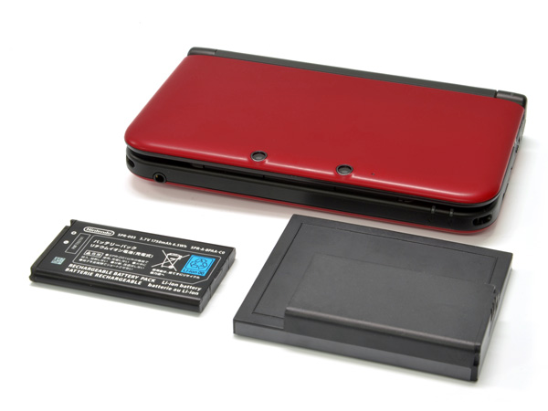 バッテリー拡張型 3DS LL ソフト付き SDカードつき