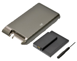 3DSLL用 大容量内蔵バッテリー パワッチメント!