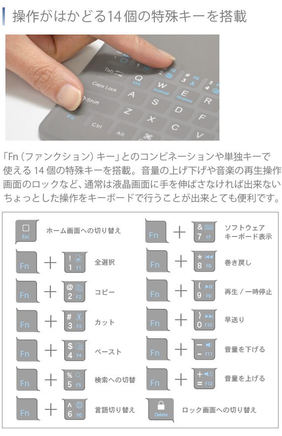 iPad Pro 10.5インチ用 カバー&キーボード Bookey smart ブッキー スマート