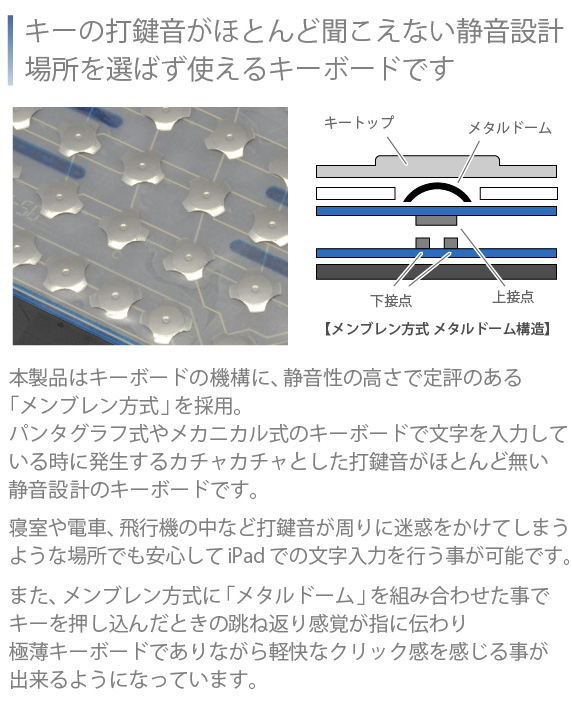 iPad Pro 10.5インチ用 カバー&キーボード Bookey smart ブッキー スマート