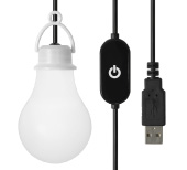 USB 電球型 全方向タイプ LEDライト denki_U（昼光色）6000K