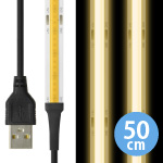 LEDテープライト 線状の貼レルヤ USB 50cm 電球色