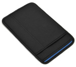 iPad mini シリーズ用 JustFit スリーブケース（ブラック＆ブルー）