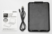 iPad mini 用 SUPER SLIDE KEYBOARD スーパースライドキーボード 付属品
