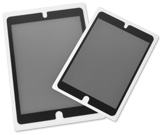 iPad シリーズ用 のぞき見防止フィルター 粘着っつく Privaucks プライバックス