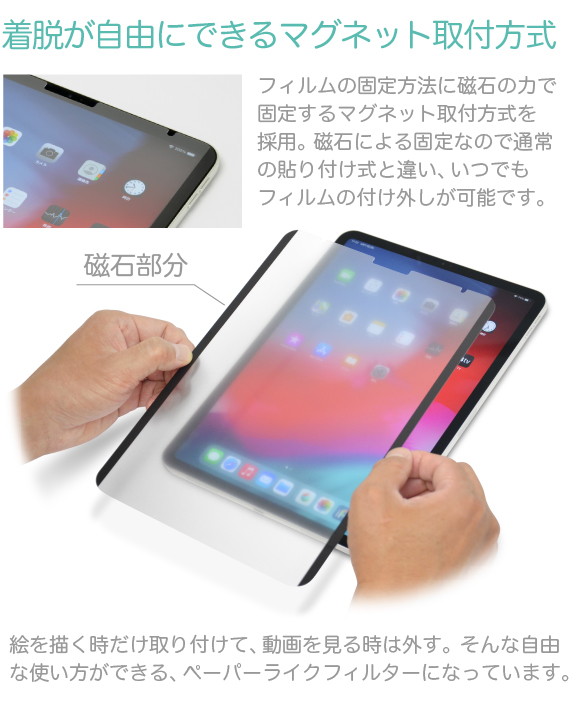 永遠の定番モデル iPad mini6 ペーパーライクフィルム