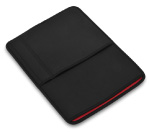 iPad Pro 12.9インチ用 JustFit スリーブケース(ブラック&レッド)