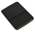 iPad Pro 12.9インチ用 JustFit スリーブケース(ブラック&グリーン)
