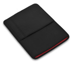 iPad Pro 12.9インチ用 JustFit スリーブケース(ブラック&レッド)
