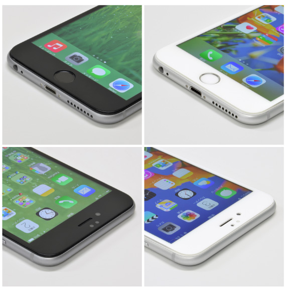 iPhone6&iPhone6 Plus 用 ブルーライトカット 全面フルカバー 液晶保護ガラス プロテクター