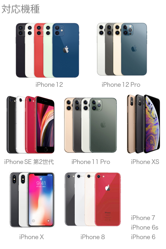 ポケット付 iPhone 12・11/12 Pro・XS/SE 2 用 JustFit. スリーブケース