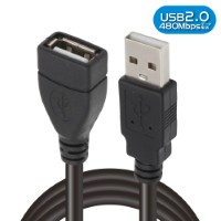 USB延長ケーブル（データ転送対応）