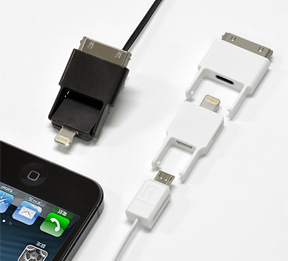Oʈ USBP[u Lightning/30pin/micro USB