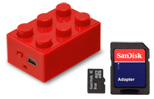 CHOBi CAM BLOCK レッド 8GBセット