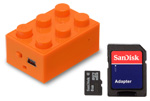 CHOBi CAM BLOCK オレンジ 8GBセット