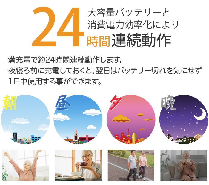 USB充電 耳穴型 集音器 福耳 凛