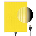 LED ライト 貼レルヤ デカMAX 電球色 3000K