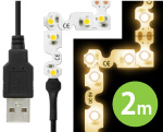 LEDテープライト 貼レルヤ USB(電球色)