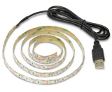 LEDテープライト 曲がる 貼レルヤ USB 1m 電球色 3000K