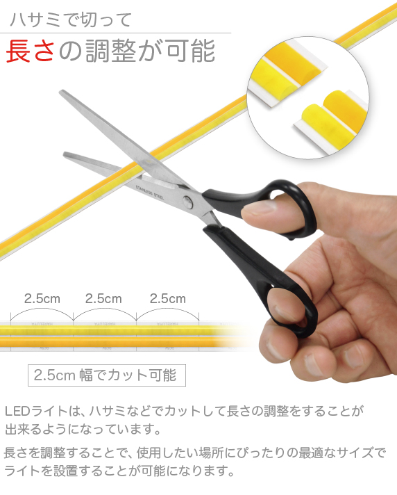 LEDテープライト ニホンの貼レルヤ USB