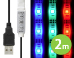LEDテープライト 貼レルヤ USB レインボー