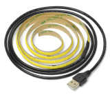 LEDテープライト 線状の貼レルヤ USB 1m 昼光色