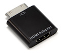 『HDMI AV adapter micro for iPad/iPhone』世界最小最軽量クラスのiPad&iPhone用 HDMI AV出力 マイクロ アダプター