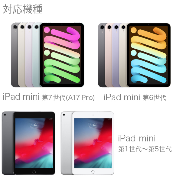 iPad mini シリーズ用 JustFit ジャストフィット スリーブケース