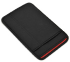 iPad mini シリーズ用 JustFit スリーブケース(ブラック&レッド)