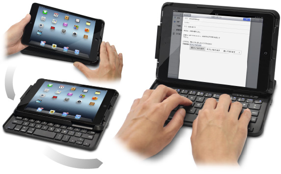 iPad mini p SUPER SLIDE KEYBOARD X[p[XChL[{[h