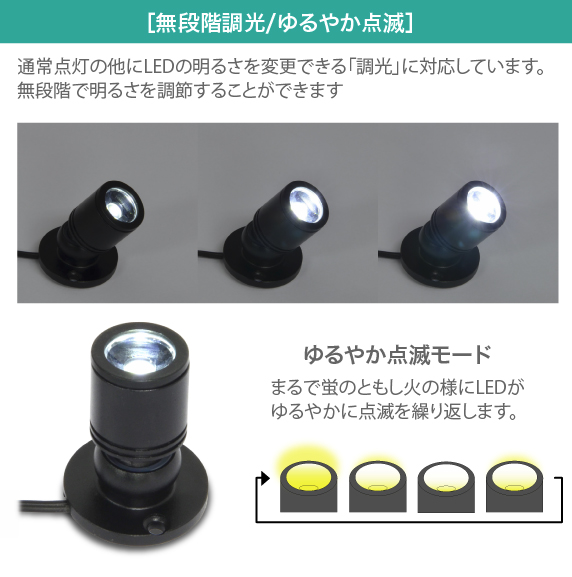 LEDスポットライト付 卓上パーテーションブース ルーム4L1D