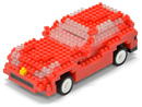 つくラジ!ブロック USB 赤外線 RCカー スポーツ レッド for iPad/iPhone 車ラジコン