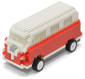 つくラジ!ブロック USB 赤外線 RCカー バン レッド for iPad/iPhone 車ラジコン