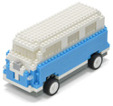 つくラジ!ブロック USB 赤外線 RCカー バン ブルー for iPad/iPhone 車ラジコン